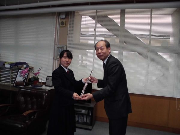 田苑酒造　贈呈式