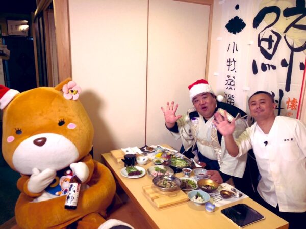 MBC南日本放送の情報番組「かごしま４」にて、薩摩川内市伝統のくじら料理を紹介