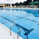 夏休みの定番スポット。川内プール